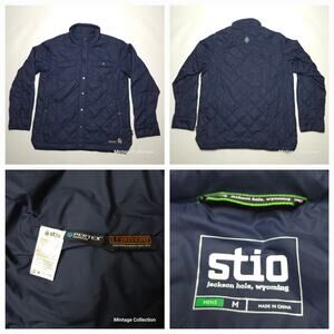 Stio Men's Mountain Shadow Skycrest Snap Button Insulated Shirt Jacket Size M
